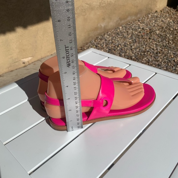 New Cole Hann Grandseries hot pink leather sandals size 6B - Picture 7 of 16